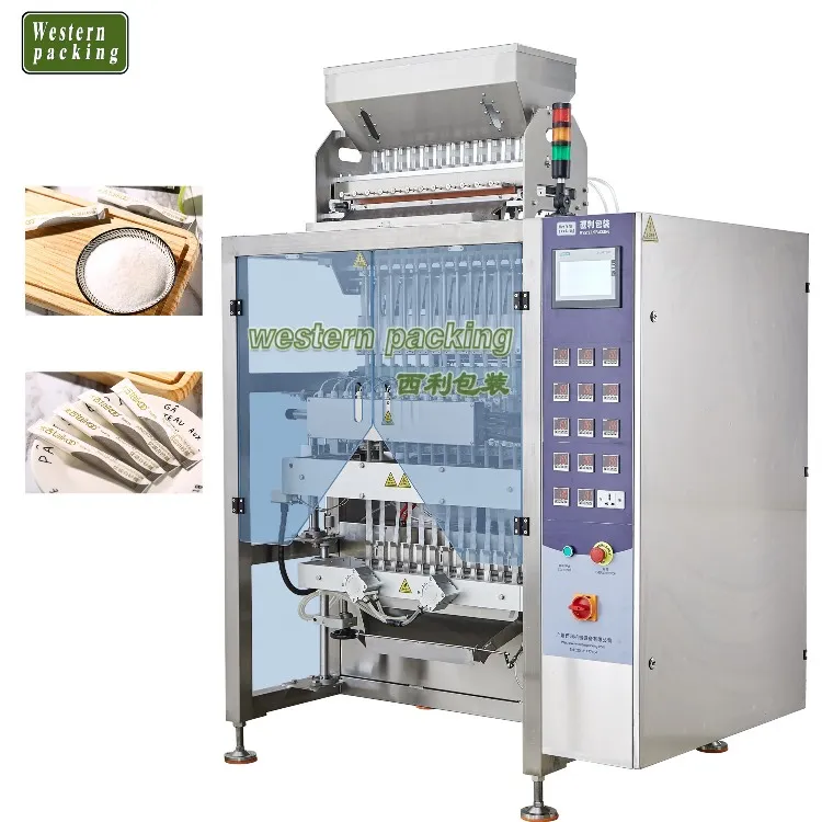 Multi Lane Sugar Stick pakavimo mašina