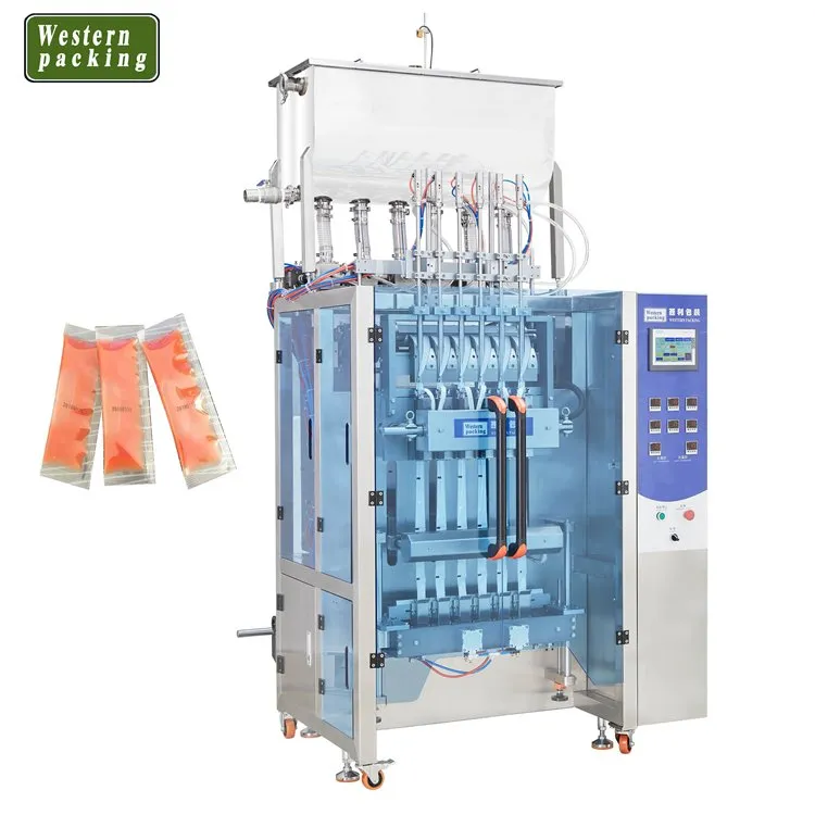 Daugiasluoksnių trijų pusių paketėlių želė pakavimo mašina